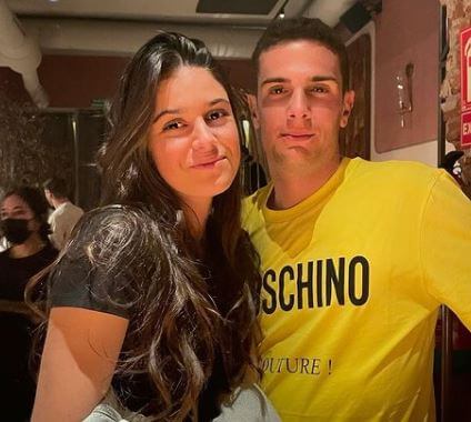 Sira Martinez with her boyfriend Paco Goyoaga.